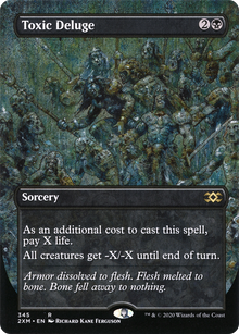 Toxic Deluge (Borderless) (2XM-345) - Double Masters (Borderless)