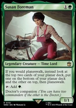 Susan Foreman⁣ - Universes Beyond: Doctor Who⁣ (Rare)⁣ [110]