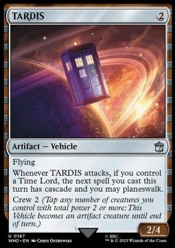 TARDIS⁣ - Universes Beyond: Doctor Who⁣ (Uncommon)⁣ [187]