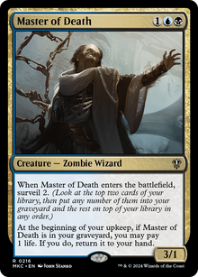Master of Death⁣ - Commander: Murders at Karlov Manor⁣ (Rare)⁣ [216]