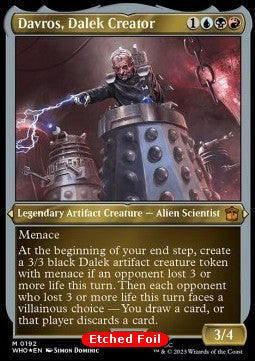 Davros, Dalek Creator (V.2)⁣ - Universes Beyond: Doctor Who⁣ (Mythic)⁣ [192]