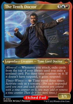The Tenth Doctor (V.2)⁣ - Universes Beyond: Doctor Who⁣ (Mythic)⁣ [194]