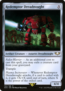 Redemptor Dreadnought⁣ - Universes Beyond: Warhammer 40,000⁣ (Rare)⁣ [164]
