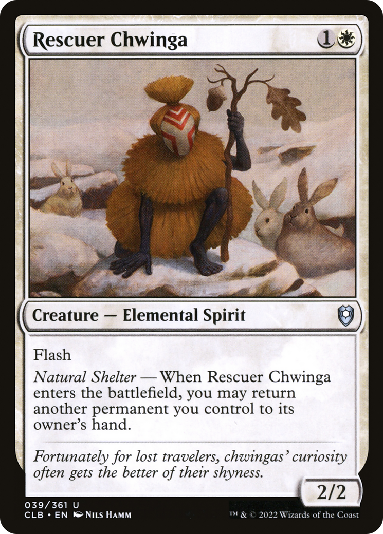 Rescuer Chwinga (CLB-039) - Commander Legends: Battle for Baldur's Gate