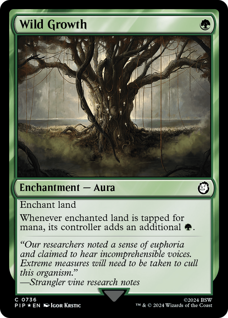 Wild Growth (Surge Foil) (PIP-736) - Fallout Foil