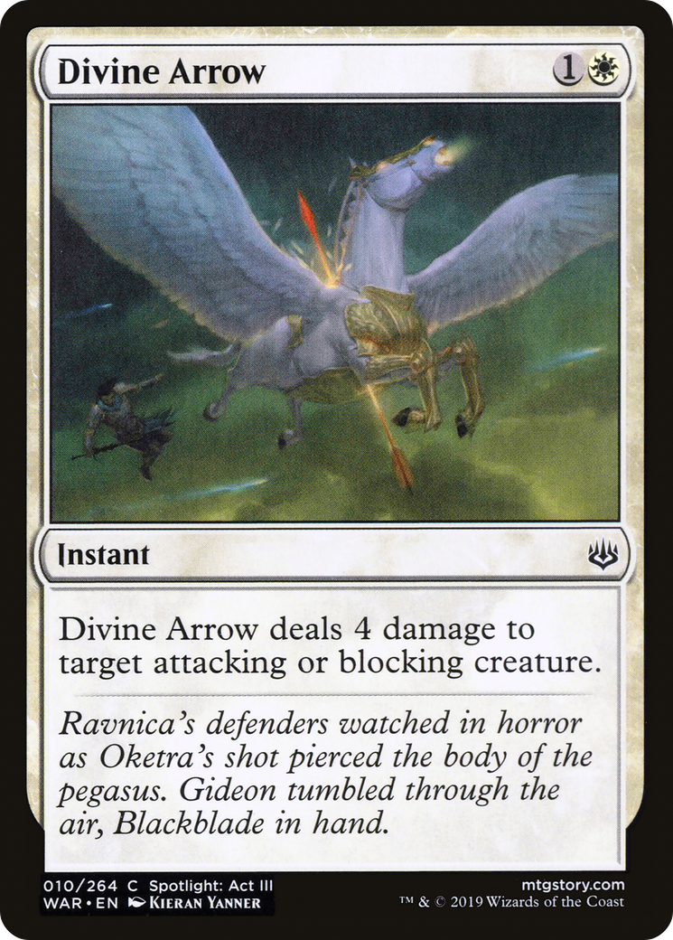 Divine Arrow⁣ - War of the Spark⁣ (Common)⁣ [10]