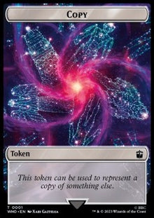 Copy Token // Food Token (V.2)⁣ - Universes Beyond: Doctor Who: Extras⁣ (Token)⁣ [T 1/26]