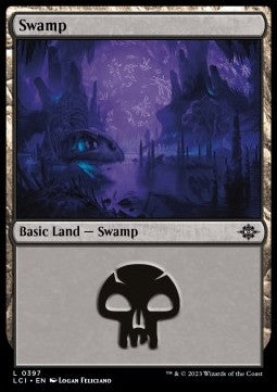 Swamp (V.1)⁣ - The Lost Caverns of Ixalan: Extras⁣ (Land)⁣ [397]