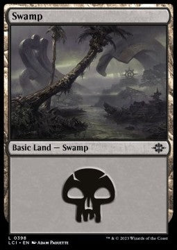 Swamp (V.2)⁣ - The Lost Caverns of Ixalan: Extras⁣ (Land)⁣ [398]