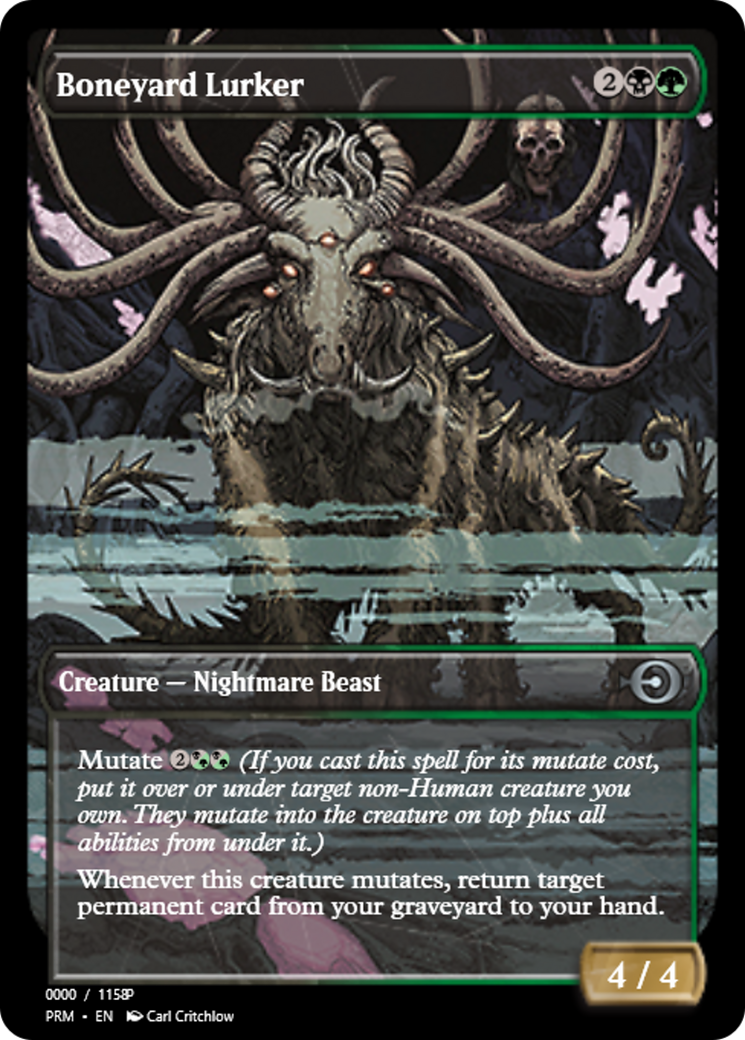 Boneyard Lurker (PRM-80963) - Magic Online Promos Foil