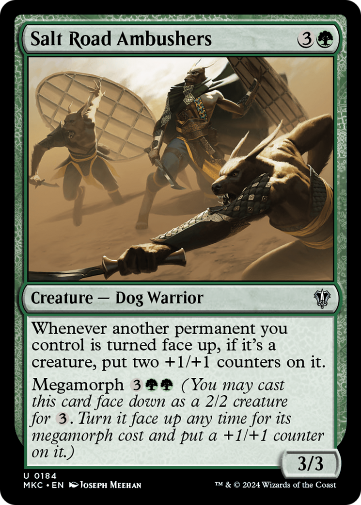 Salt Road Ambushers⁣ - Commander: Murders at Karlov Manor⁣ (Uncommon)⁣ [184]