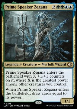 Prime Speaker Zegana⁣ - Commander: The Lost Caverns of Ixalan⁣ (Mythic)⁣ [278]