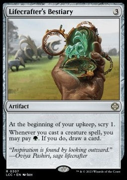 Lifecrafter's Bestiary⁣ - Commander: The Lost Caverns of Ixalan⁣ (Rare)⁣ [307]