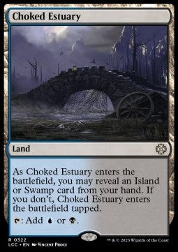 Choked Estuary⁣ - Commander: The Lost Caverns of Ixalan⁣ (Rare)⁣ [322]