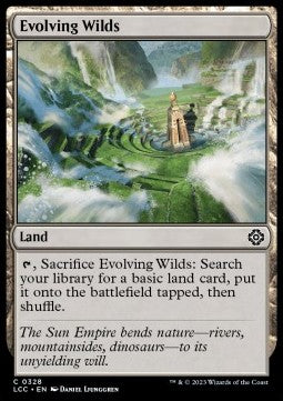 Evolving Wilds⁣ - Commander: The Lost Caverns of Ixalan⁣ (Common)⁣ [328]