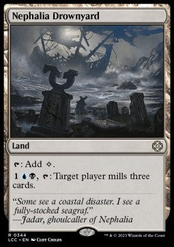 Nephalia Drownyard⁣ - Commander: The Lost Caverns of Ixalan⁣ (Rare)⁣ [344]