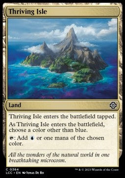 Thriving Isle⁣ - Commander: The Lost Caverns of Ixalan⁣ (Common)⁣ [364]