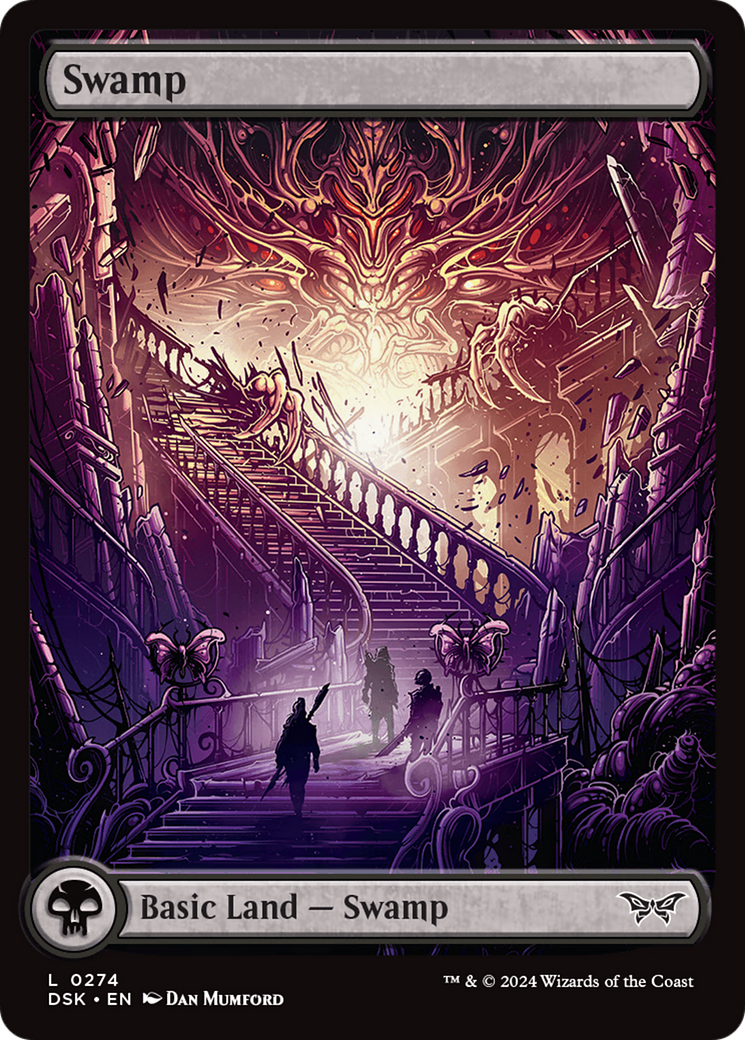 Swamp⁣ - Duskmourn: House of Horror⁣ (Land)⁣ [274]
