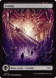 Swamp⁣ - Duskmourn: House of Horror⁣ (Land)⁣ [274]