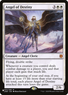 Angel of Destiny (LIST-ZNR-2) - The List Foil