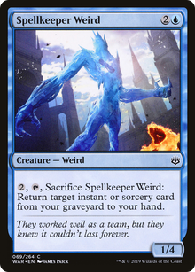 Spellkeeper Weird (WAR-069) - War of the Spark Foil