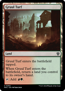 Gruul Turf⁣ - Commander: Murders at Karlov Manor⁣ (Uncommon)⁣ [265]
