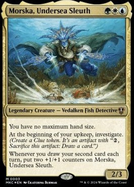 Morska, Undersea Sleuth⁣ - Commander: Murders at Karlov Manor⁣ (Mythic)⁣ [3]