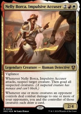 Nelly Borca, Impulsive Accuser⁣ - Commander: Murders at Karlov Manor⁣ (Mythic)⁣ [4]