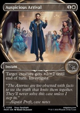 Auspicious Arrival⁣ - Murders at Karlov Manor: Extras⁣ (Common)⁣ [288]