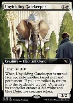 Unyielding Gatekeeper⁣ - Murders at Karlov Manor: Extras⁣ (Rare)⁣ [392]
