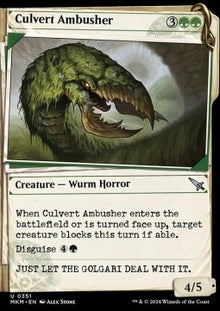 Culvert Ambusher⁣ - Murders at Karlov Manor: Extras⁣ (Uncommon)⁣ [351]
