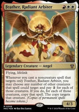 Feather, Radiant Arbiter⁣ - Commander: Murders at Karlov Manor⁣ (Mythic)⁣ [6]
