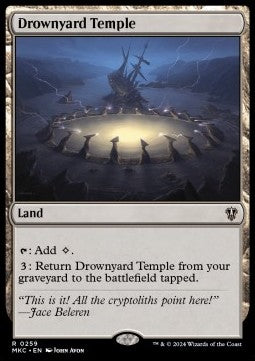 Drownyard Temple⁣ - Commander: Murders at Karlov Manor⁣ (Rare)⁣ [259]