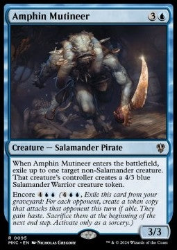 Amphin Mutineer⁣ - Commander: Murders at Karlov Manor⁣ (Rare)⁣ [95]