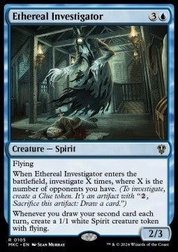 Ethereal Investigator⁣ - Commander: Murders at Karlov Manor⁣ (Rare)⁣ [105]