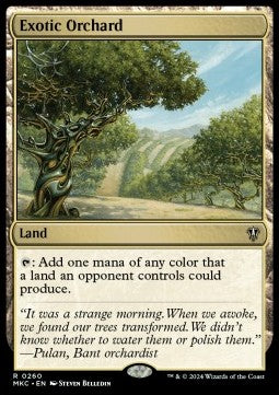 Exotic Orchard⁣ - Commander: Murders at Karlov Manor⁣ (Rare)⁣ [260]