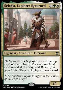 Selvala, Explorer Returned⁣ - Commander: Murders at Karlov Manor⁣ (Rare)⁣ [218]