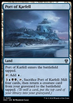 Port of Karfell⁣ - Commander: Murders at Karlov Manor⁣ (Uncommon)⁣ [280]