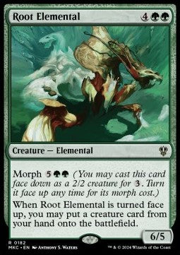 Root Elemental⁣ - Commander: Murders at Karlov Manor⁣ (Rare)⁣ [182]
