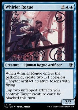 Whirler Rogue⁣ - Commander: Murders at Karlov Manor⁣ (Uncommon)⁣ [124]