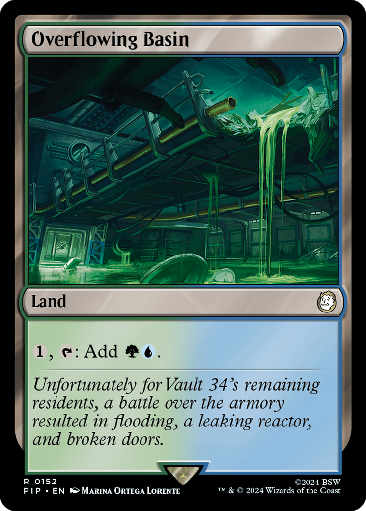 Overflowing Basin⁣ - Universes Beyond: Fallout⁣ (Rare)⁣ [152]