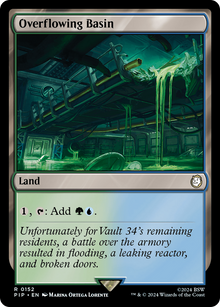 Overflowing Basin⁣ - Universes Beyond: Fallout⁣ (Rare)⁣ [152]