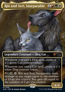 Rin and Seri, Inseparable (V.1)⁣ - Secret Lair Commander Deck: Raining Cats and Dogs⁣ (Mythic)⁣ [1508]