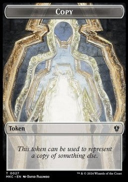 Copy Token // Zombie Token (B 2/2)⁣ - Murders at Karlov Manor: Tokens⁣ (Token)⁣ [CT 27/11]