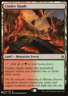 Cinder Glade⁣ - Secret Lair Commander Deck: Raining Cats and Dogs⁣ (Rare)⁣ [235]