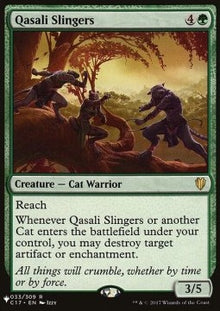 Qasali Slingers⁣ - Secret Lair Commander Deck: Raining Cats and Dogs⁣ (Rare)⁣ [33]