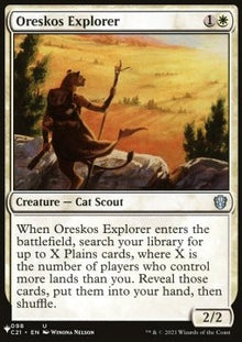 Oreskos Explorer⁣ - Secret Lair Commander Deck: Raining Cats and Dogs⁣ (Uncommon)⁣ [98]