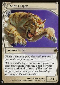 Seht's Tiger⁣ - Secret Lair Commander Deck: Raining Cats and Dogs⁣ (Rare)⁣ [31]