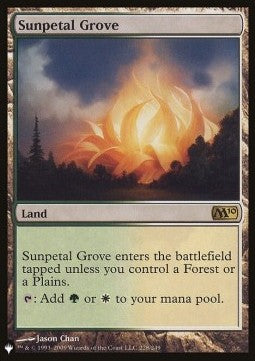 Sunpetal Grove⁣ - Secret Lair Commander Deck: Raining Cats and Dogs⁣ (Rare)⁣ [228]