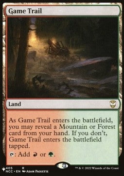 Game Trail⁣ - Secret Lair Commander Deck: Raining Cats and Dogs⁣ (Rare)⁣ [405]